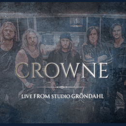 Crowne - Live From Studio Gröndahl- EP Release – Album Cover Image - New Rock Radio